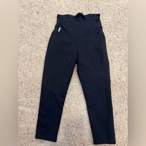 Zella maternity 3/4 length leggings size medium